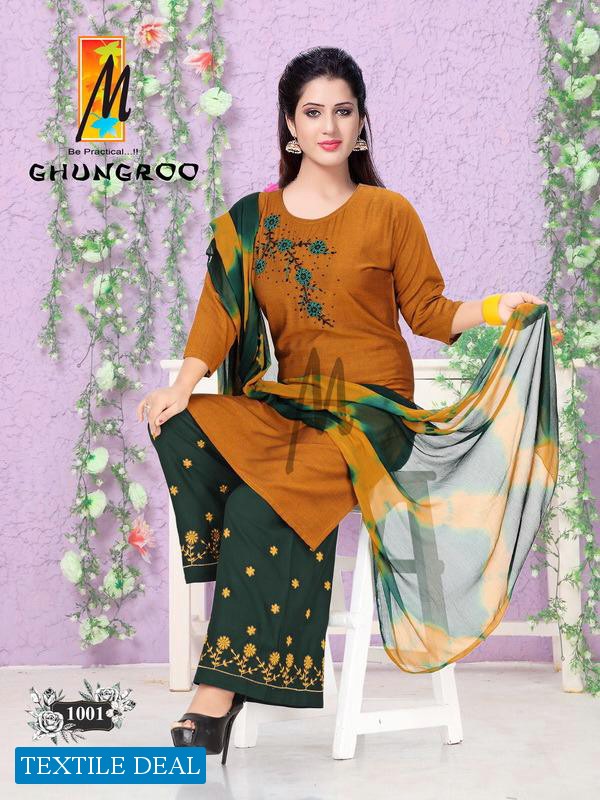 Ghoonghroo Wholesale Ready Made Full Stitched Dress