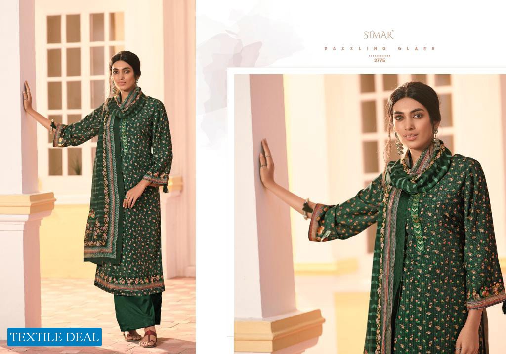 Glossy Simar Diya Wholesale Pure Fabrics Salwar Kameez