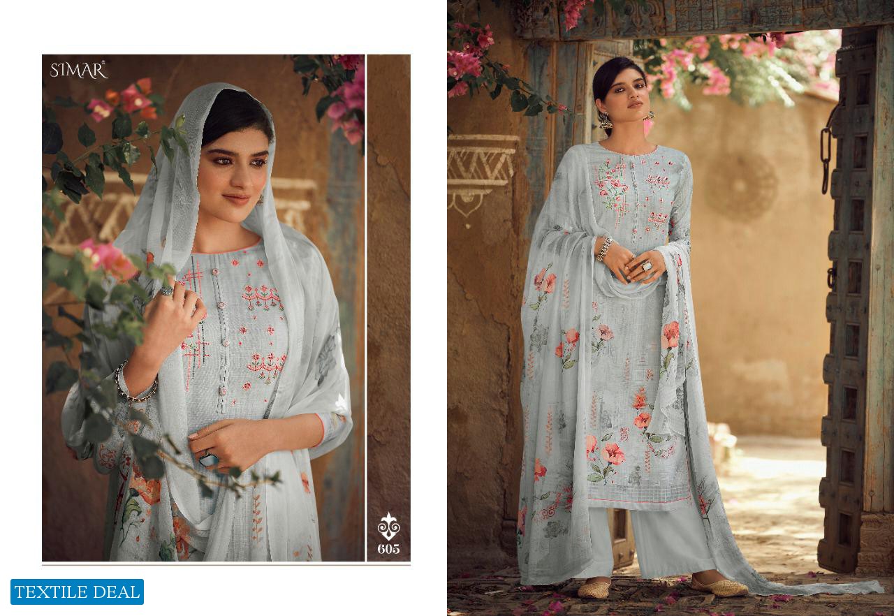 Glossy Simar Paris Wholesale Indian Casual Salwar Kameez