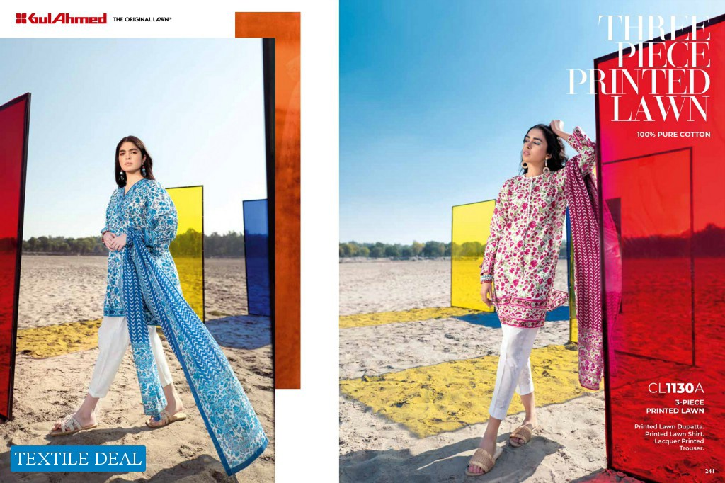 Gul Ahmed Basic Magazine Made For Pakistani Catalog