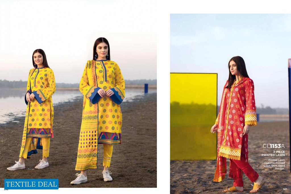 Gul Ahmed Basic Magazine Made For Pakistani Catalog