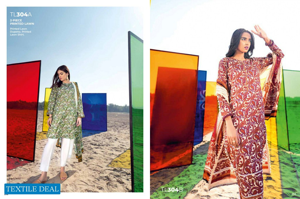 Gul Ahmed Basic Magazine Made For Pakistani Catalog