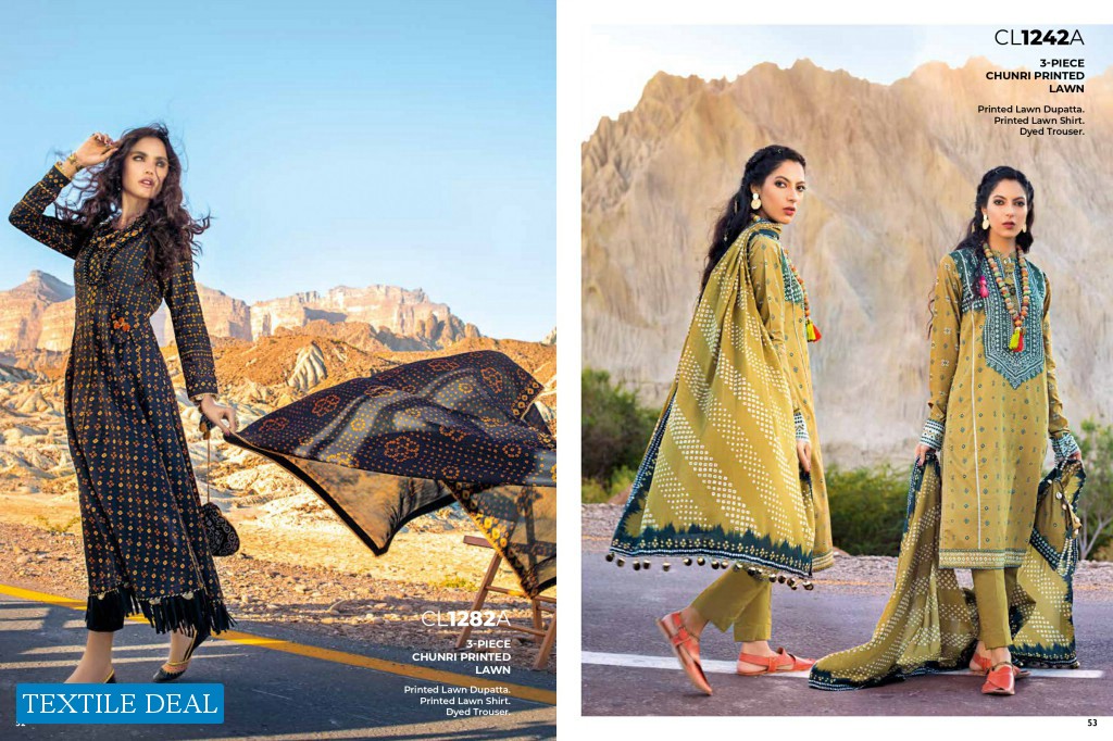 Gul Ahmed Basic Magazine Made For Pakistani Catalog