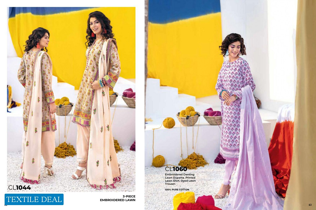 Gul Ahmed Basic Magazine Made For Pakistani Catalog