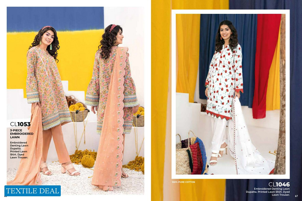 Gul Ahmed Basic Magazine Made For Pakistani Catalog