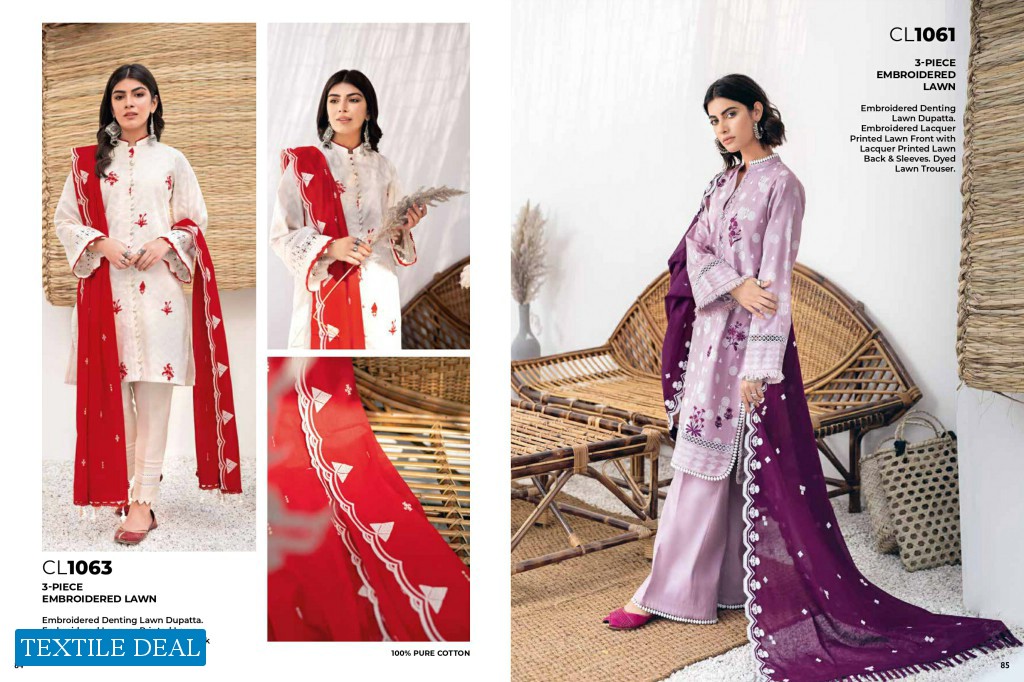 Gul Ahmed Basic Magazine Made For Pakistani Catalog