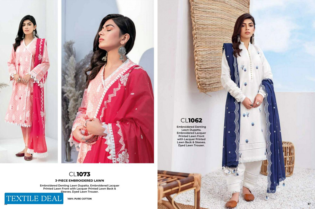 Gul Ahmed Basic Magazine Made For Pakistani Catalog