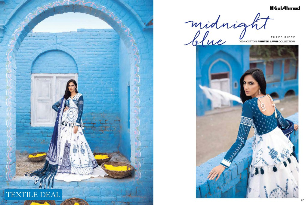Gul Ahmed Basic Magazine Made For Pakistani Catalog