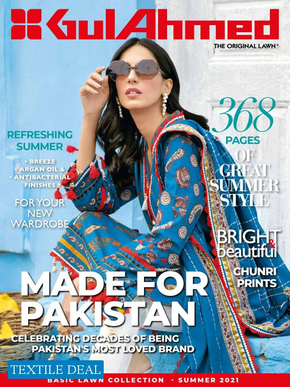 Gul Ahmed Basic Magazine Made For Pakistani Catalog