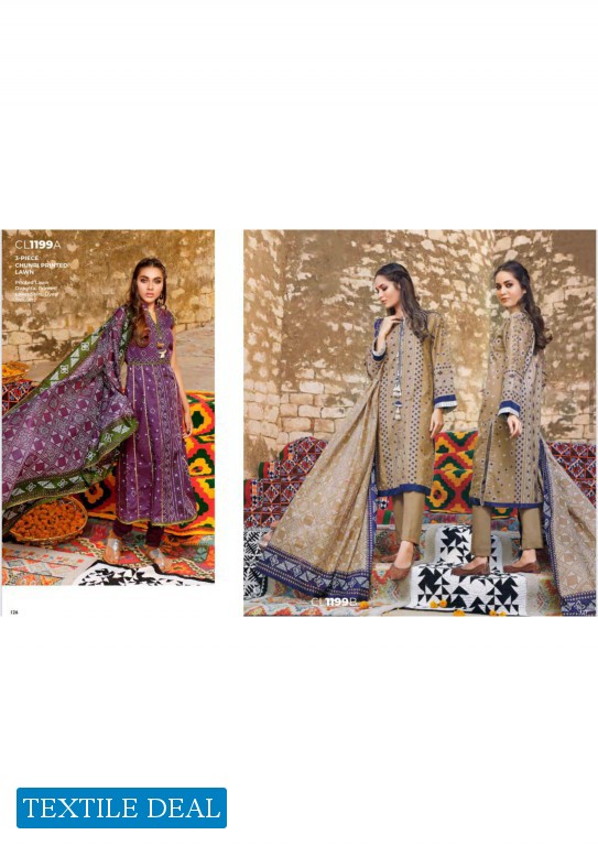 Gul Ahmed Chunri Series Wholesale Branded Suits