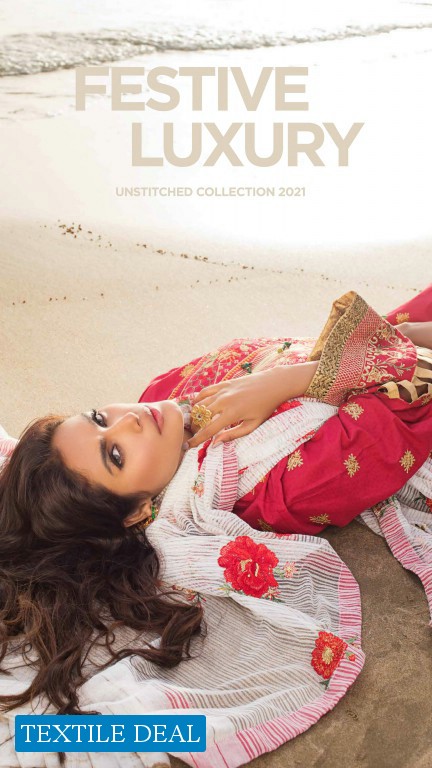 Gul Ahmed Festive Luxury Unstitched Collection 2021 Wholesaler In India