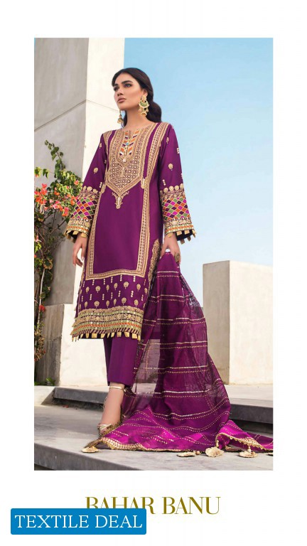 Gul Ahmed Festive Luxury Unstitched Collection 2021 Wholesaler In India