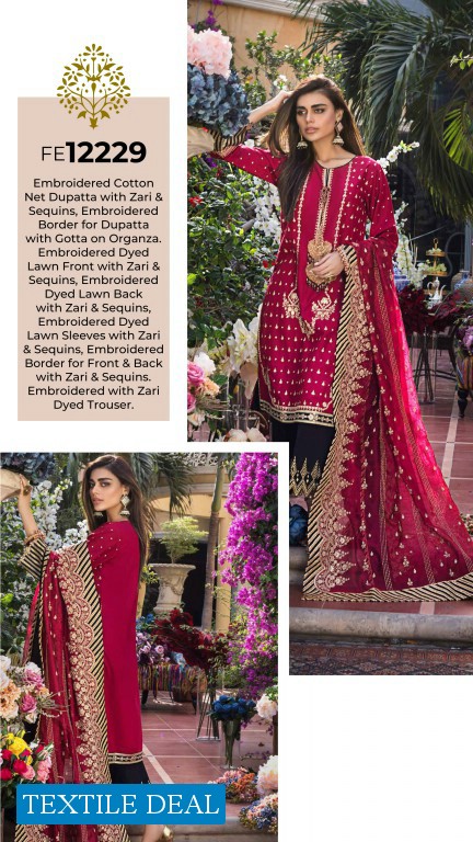Gul Ahmed Festive Luxury Unstitched Collection 2021 Wholesaler In India