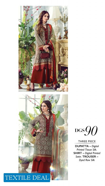 Gul Ahmed Lamis Digital Satin Collection Wholesale pakistani Catalog