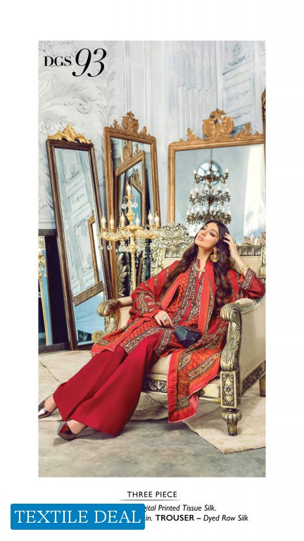 Gul Ahmed Lamis Digital Satin Collection Wholesale pakistani Catalog