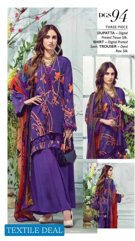 Gul Ahmed Lamis Digital Satin Collection Wholesale pakistani Catalog