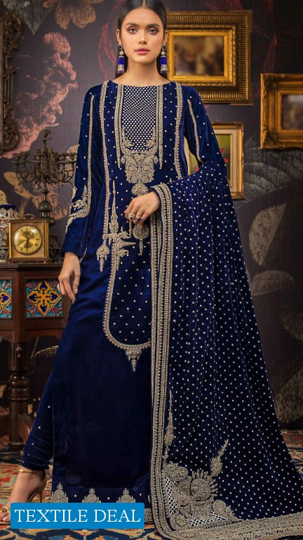 Gul Ahmed Noor-e-Chashm Wholesale Luxury Velvet Collection Catalog