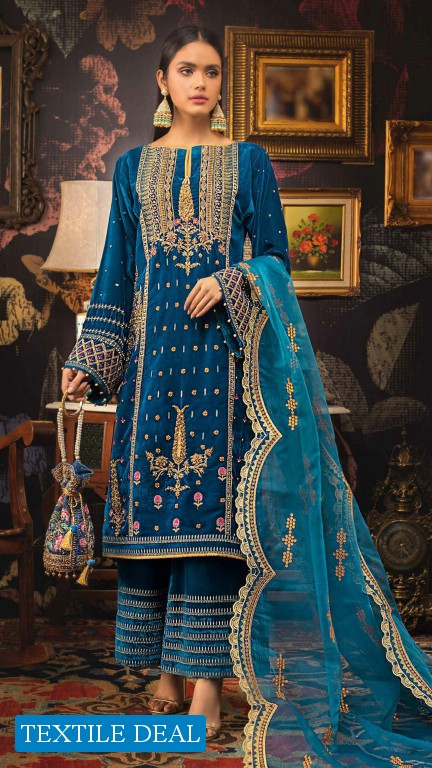 Gul Ahmed Noor-e-Chashm Wholesale Luxury Velvet Collection Catalog