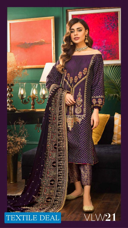 Gul Ahmed Noor-e-Chashm Wholesale Luxury Velvet Collection Catalog