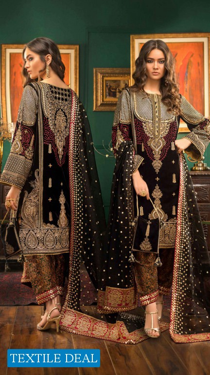 Gul Ahmed Noor-e-Chashm Wholesale Luxury Velvet Collection Catalog