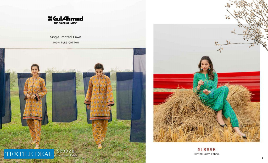 Gul Ahmed Vintage Garden The Original Lawn Wholesale Pakistani Dress