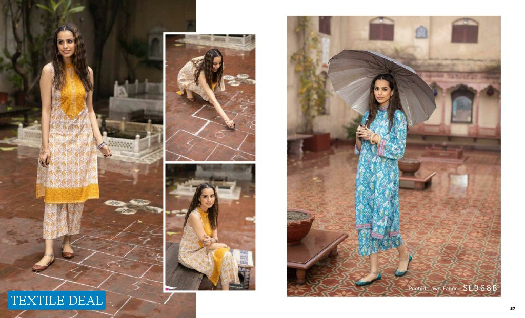 Gul Ahmed Vintage Garden The Original Lawn Wholesale Pakistani Dress