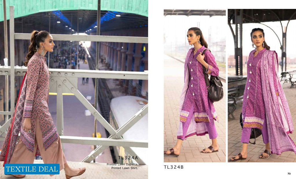 Gul Ahmed Vintage Garden The Original Lawn Wholesale Pakistani Dress