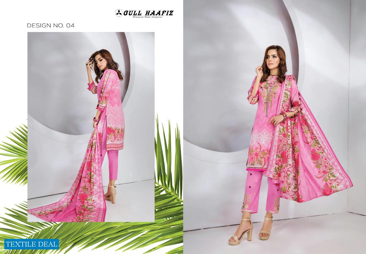 Gul Haafiz Wholesale Lawn printed Dress Material