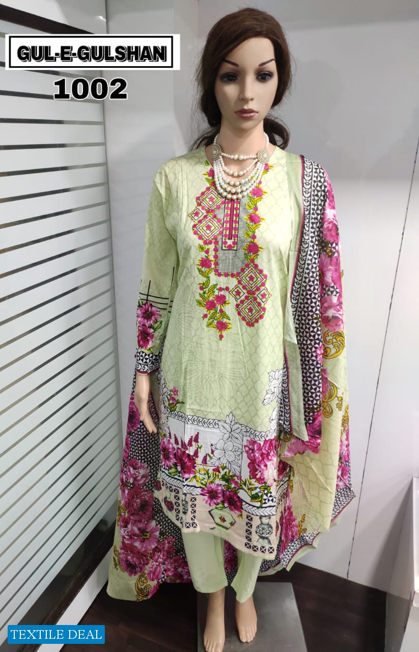Gul-e Gulshan Wholesale Ready Made Lawn Dress