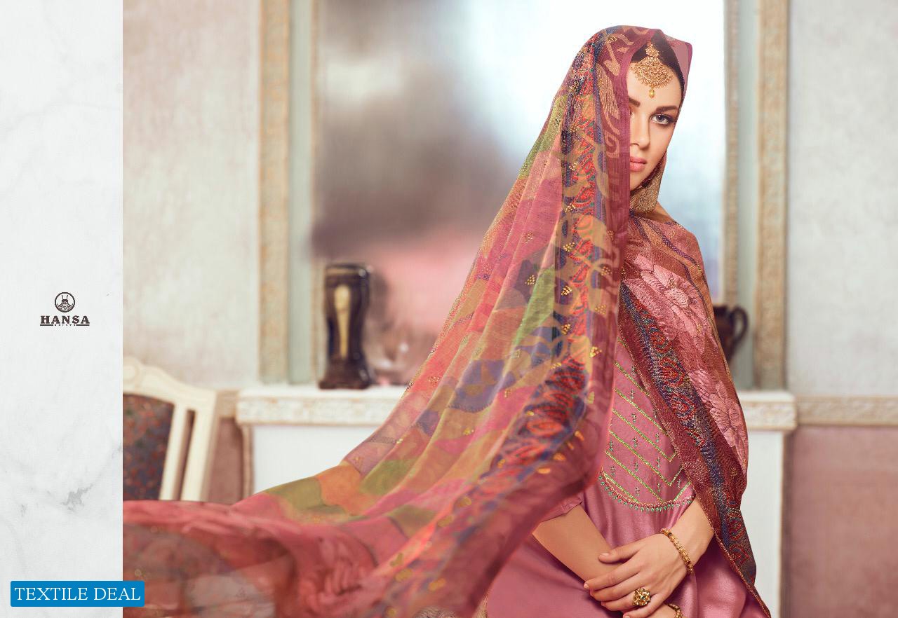 HANSA HUSNA ARA HRIDYA SATIN GEORGETTE EMBROIDERY SALWAR KAMEEZ