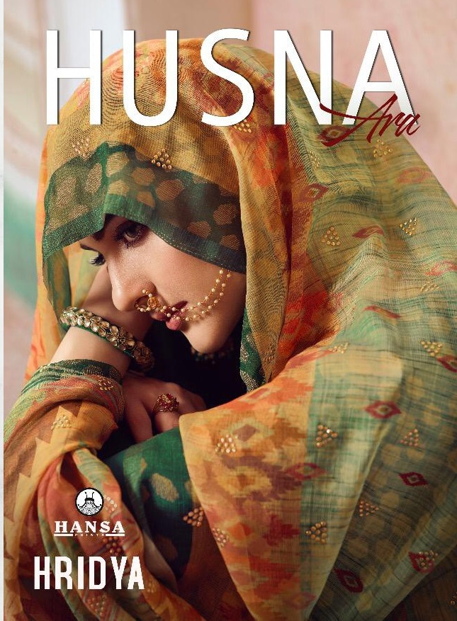 HANSA HUSNA ARA HRIDYA SATIN GEORGETTE EMBROIDERY SALWAR KAMEEZ