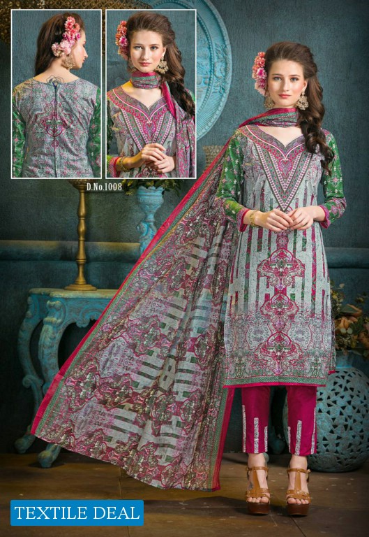 HKE Bepanah Wholesale Formal Low Range Dress Material