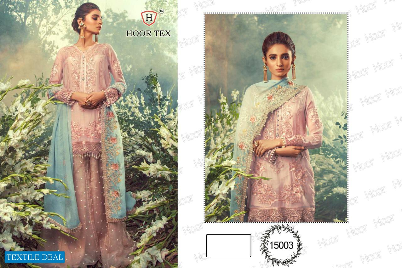 HOOR TEX BEAUTIFUL VOL 1 GEORGETTE WORK PAKISTANI SUITS COLLECTION