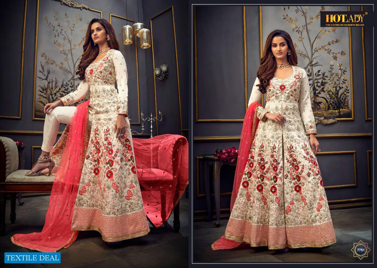 HOTLADY SAFEENA 21 WEDDING LONG SALWAR KAMEEZ WHOLESALER