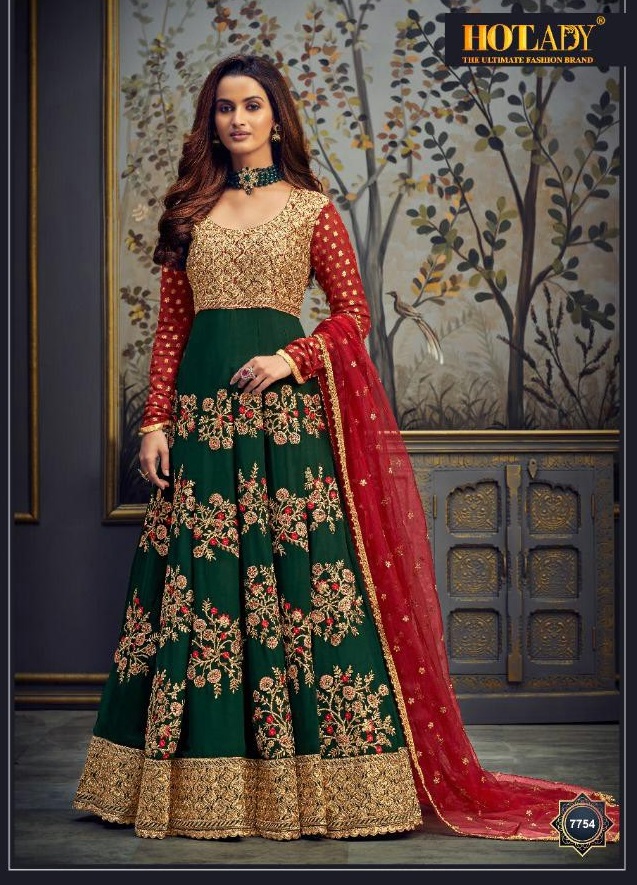 HOTLADY SAFEENA 21 WEDDING LONG SALWAR KAMEEZ WHOLESALER