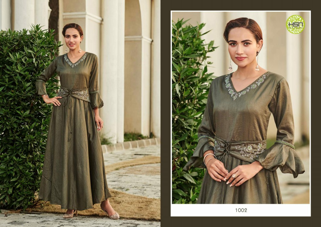 HSN Rosemeen Designer Gown Catalog