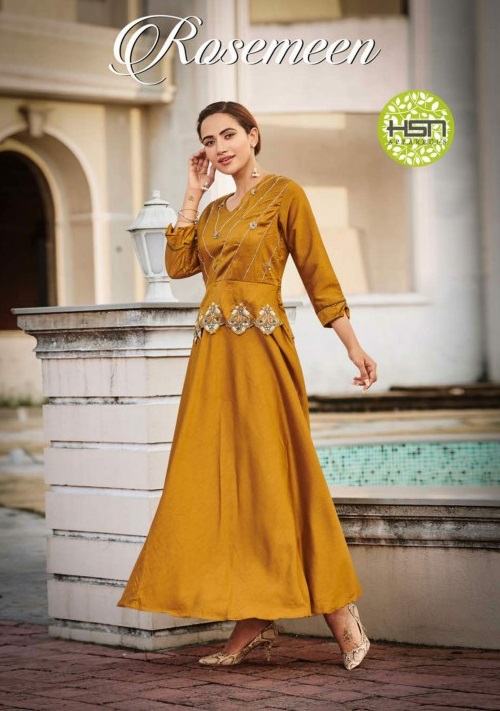 HSN Rosemeen Designer Gown Catalog