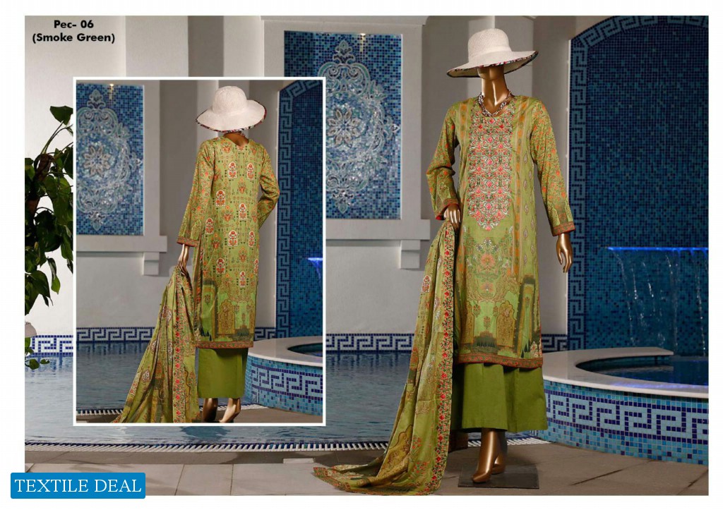 HZ Textile Premium Digital Embroidered Collection Wholesale branded Pakistani Salwar Suits