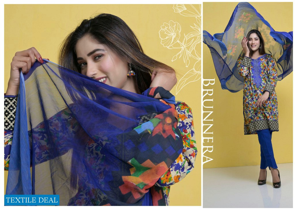 Halima Sultan Embroidered Lawn Collection 2021 Wholesale Pakistani Dress