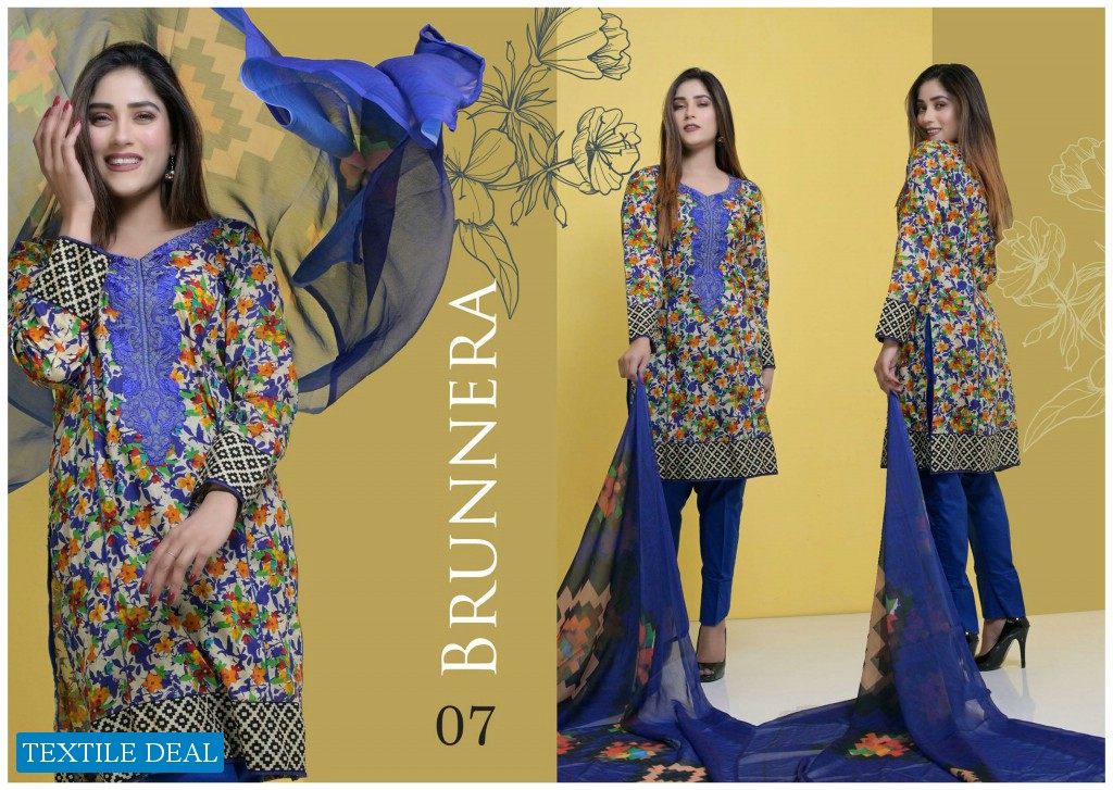 Halima Sultan Embroidered Lawn Collection 2021 Wholesale Pakistani Dress