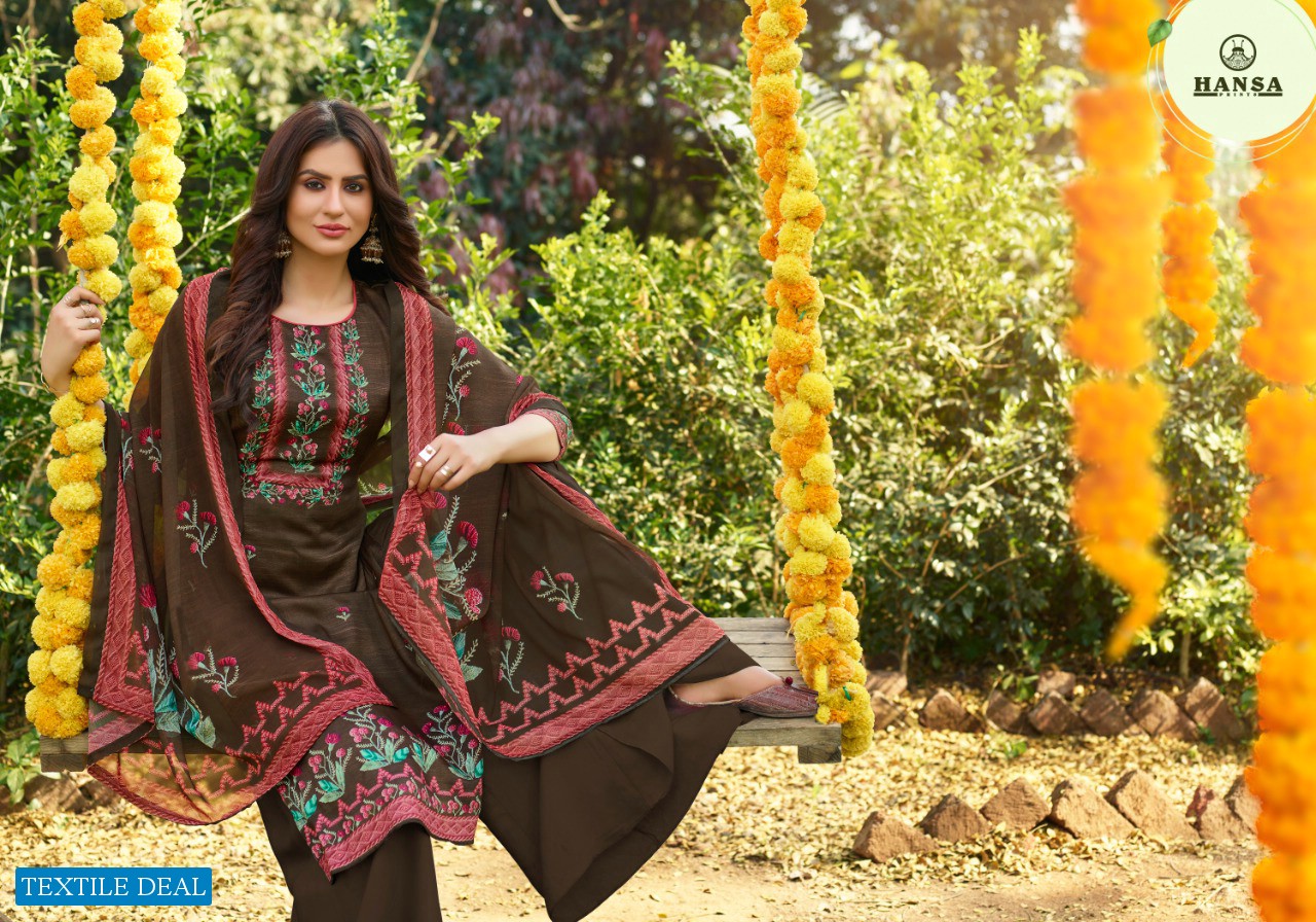 Hansa Hidaya Anushka Jaam Cotton Salwar Kameez