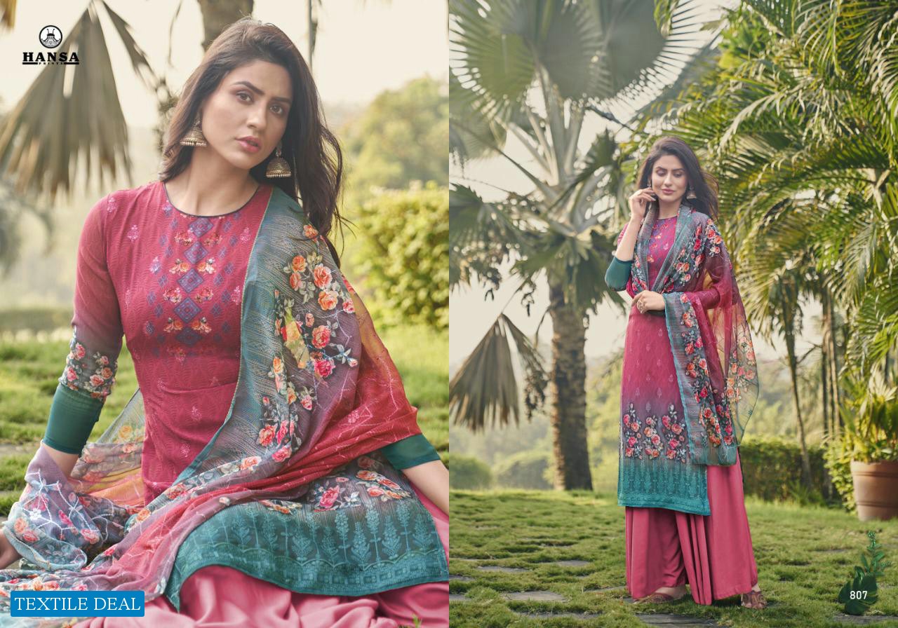 Hansa Hidaya Bhavya Wholesale Shopping Straight Salwar Kameez