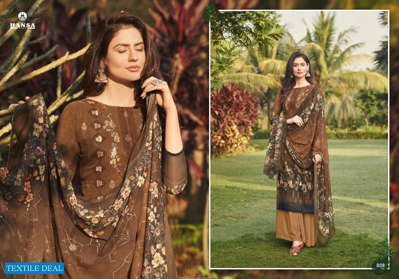 Hansa Hidaya Bhavya Wholesale Shopping Straight Salwar Kameez