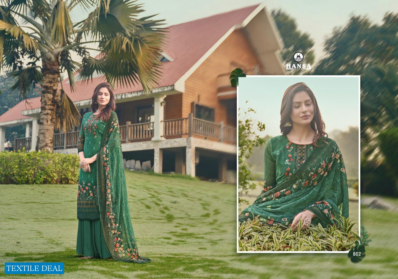 Hansa Hidaya Bhavya Wholesale Shopping Straight Salwar Kameez