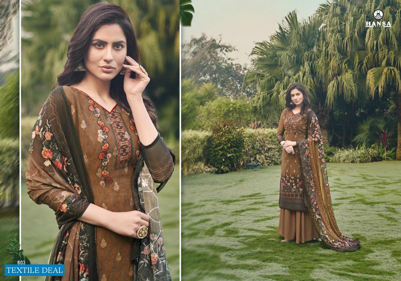 Hansa Hidaya Bhavya Wholesale Shopping Straight Salwar Kameez