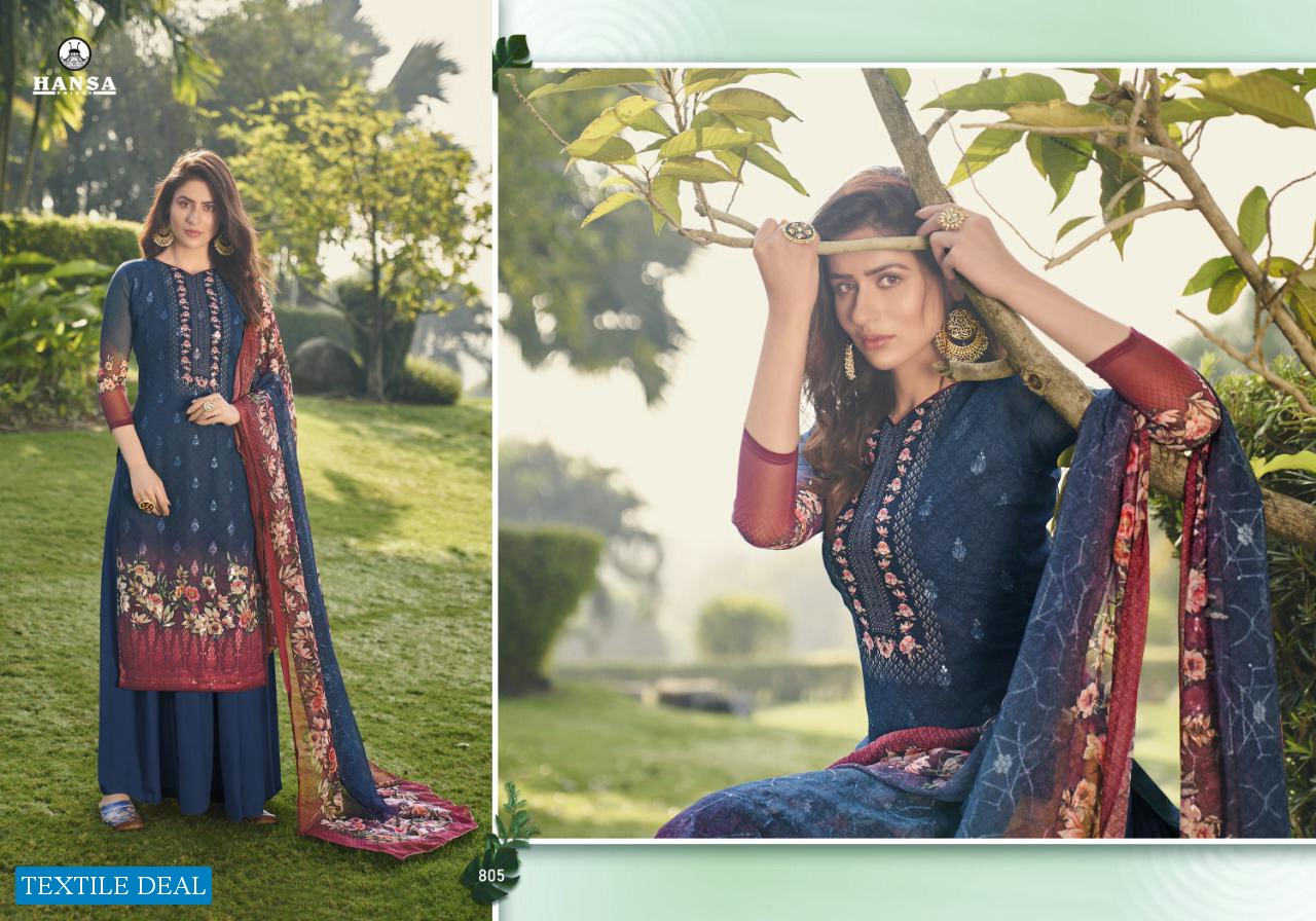Hansa Hidaya Bhavya Wholesale Shopping Straight Salwar Kameez
