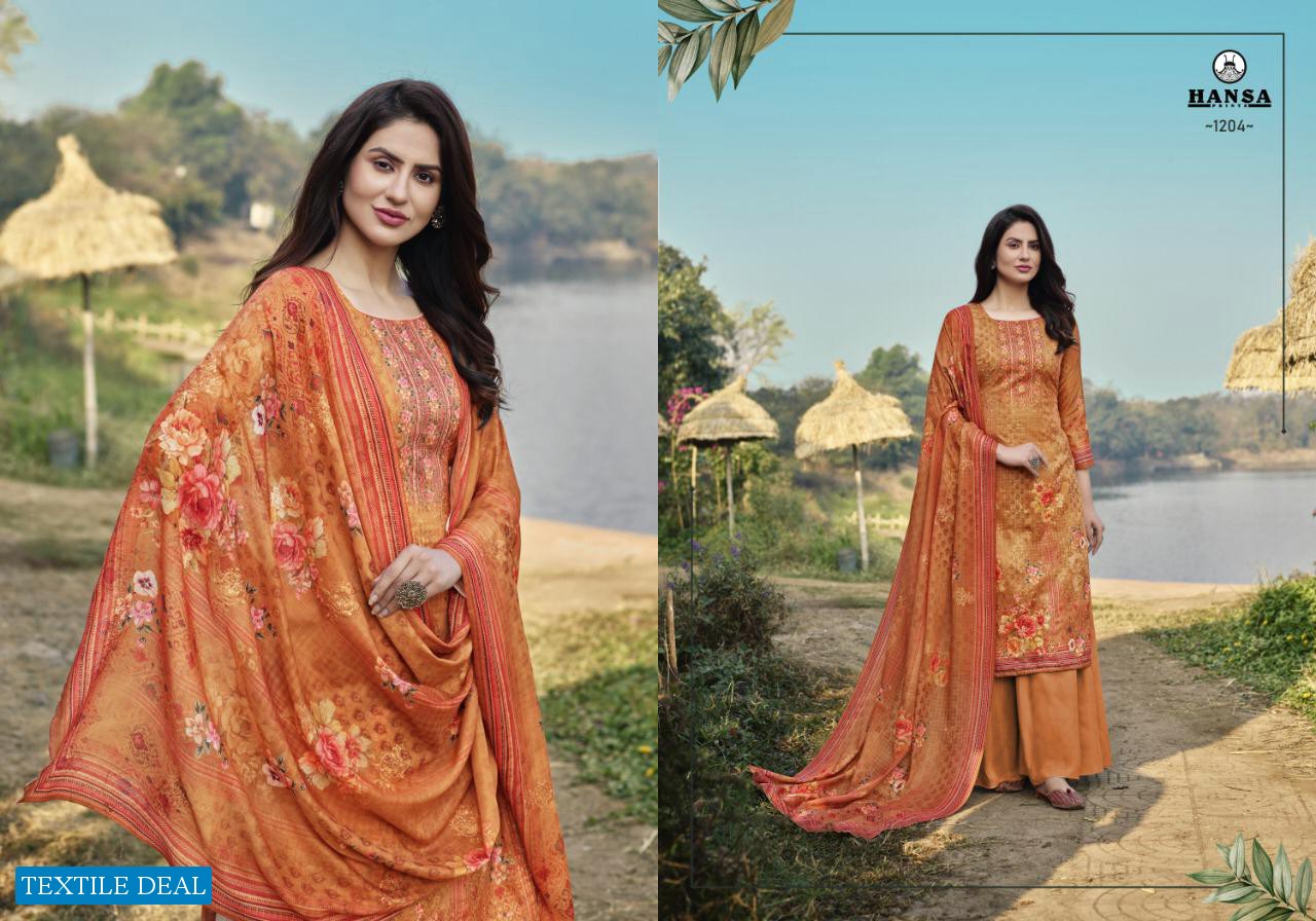 Hansa Hidaya Sabiha Wholesale Jam Cotton Salwar Kameez