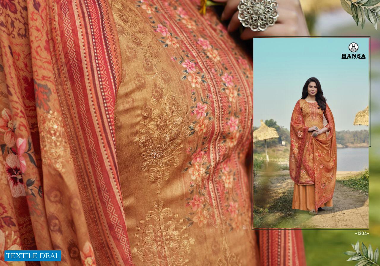 Hansa Hidaya Sabiha Wholesale Jam Cotton Salwar Kameez