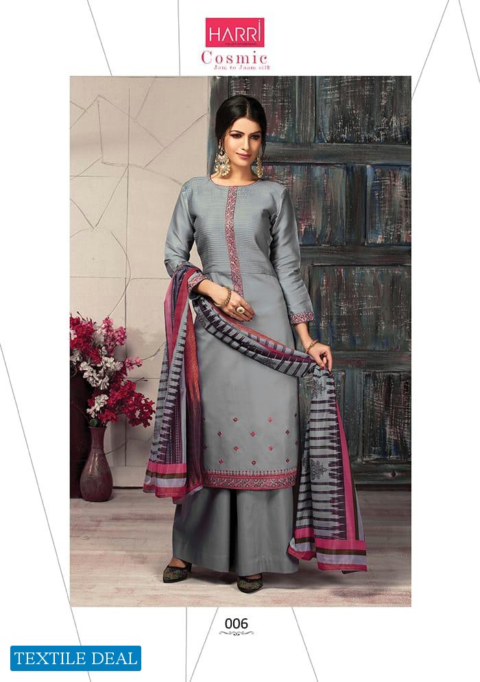 Harri Cosmic Wholesale Pure Jam Silk Dress Material