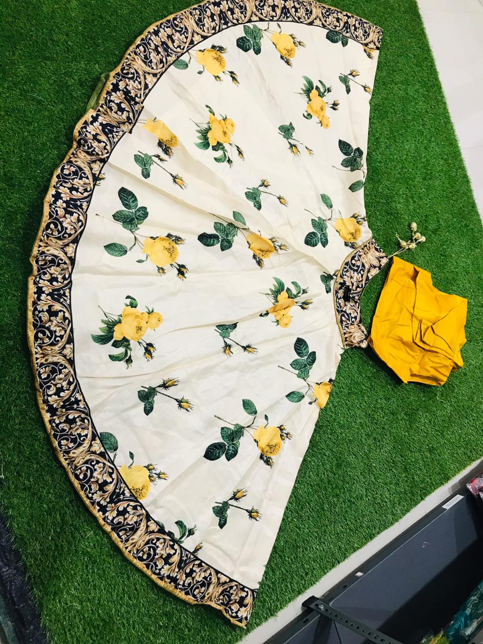 Heavy Banglory Satin with Digital Print wholesale in india